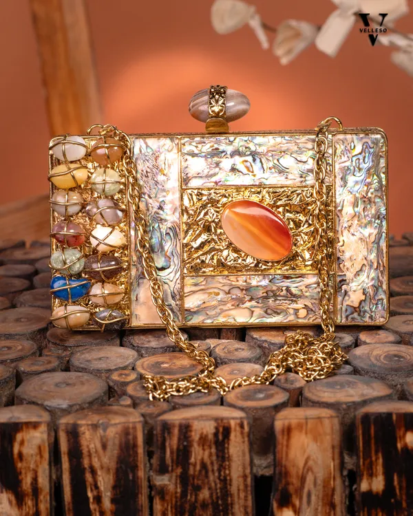 Indira_Gemstone_Clutch_–_Mother_of_Pearl_Frame_with_Crystal_Embellishments